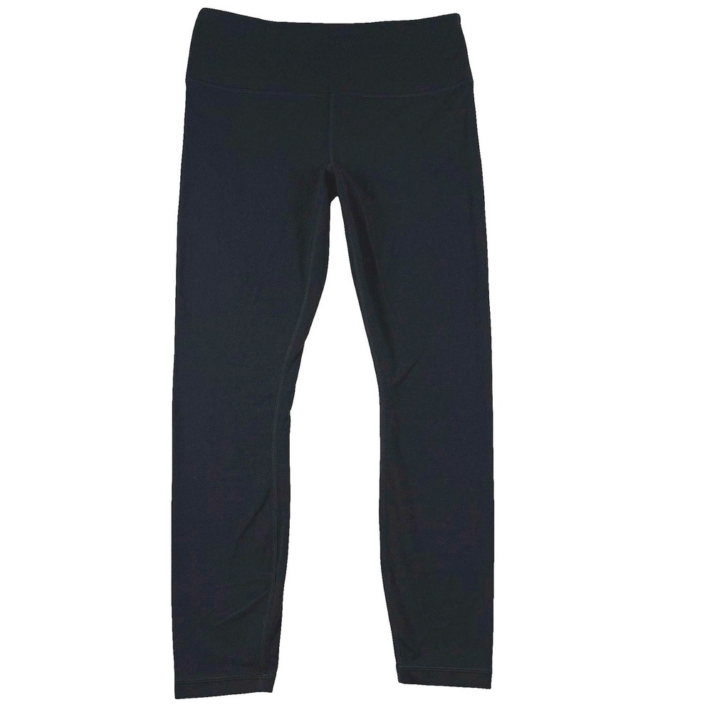 Athleta Elation 7/8 Tight Leggings Black Womens Size M 293142 Yoga Workout